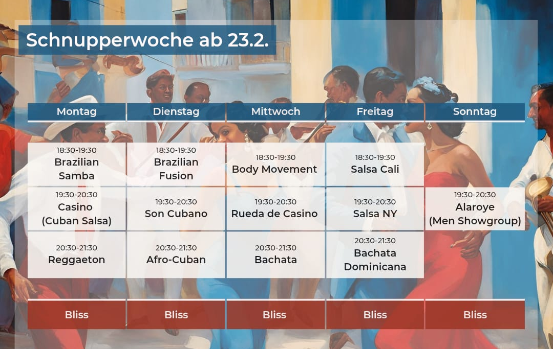 Komm zur Schnupperwoche im Feruar